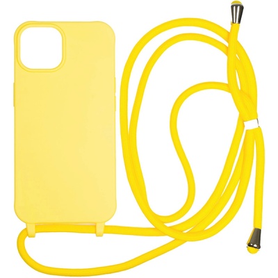 Mobile Origin Калъф Mobile Origin Lanyard, съвместим с iPhone 14 Yellow (LYC-S-YLW-14) (LYC-S-YLW-14)