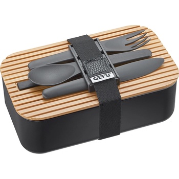 Gefu Кутия за обяд Enviro с прибори за хранене 4 части (G-12376)