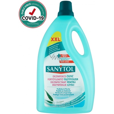 Sanytol dezinfekčný čistič na podlahy a plochy eukalyptus XXL 5 l