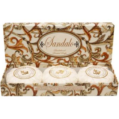 SA Fiorentino prírodné tuhé mydlo Santalové drevo 3 x 100 g