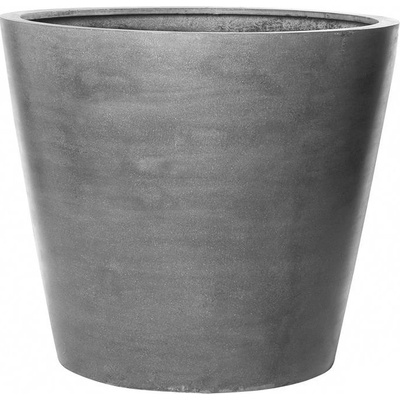 Pottery Pots květináč Jumbo Bucket L šedý Natural Fiberstone 112 x 97 cm