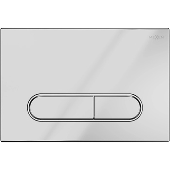 Mexen Fenix 11 бутон за промиване, лъскав хром - 601101 (601101)
