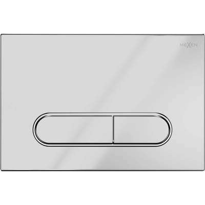 Mexen Fenix 11 бутон за промиване, лъскав хром - 601101 (601101)