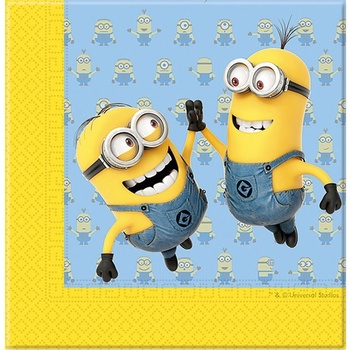 Procos Papierové servítky Mimoni 33x33cm 20ks