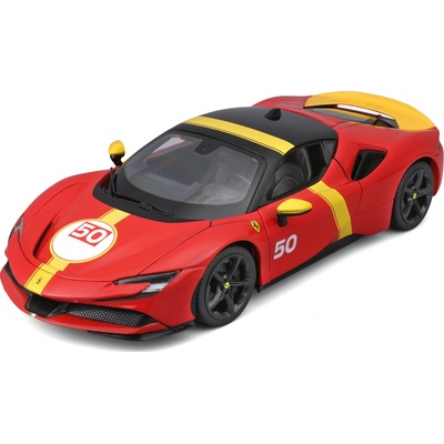 Bburago Ferrari SF90 Stradale Assetto Fiorano červené 1:18