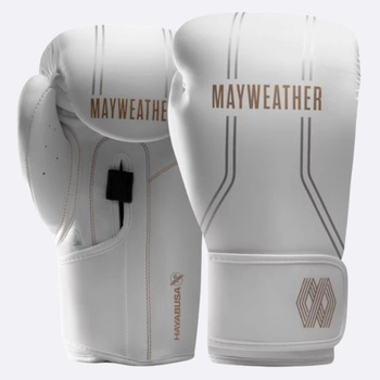 Hayabusa fightwear Боксови Ръкавици Mayweather Contender White/Gold - 12 oz