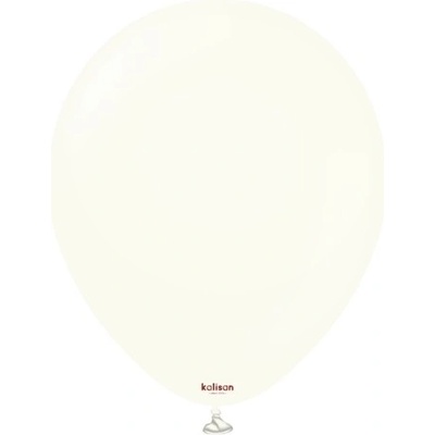 Kalisan Balloons Balonky bílé, Retro White 13 cm 5"