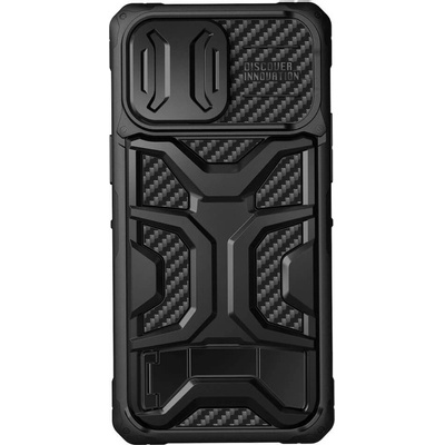 Nillkin Adventurer Pro Hybrid Case - хибриден удароустойчив кейс с поставка за iPhone 14 Pro Max (черен)