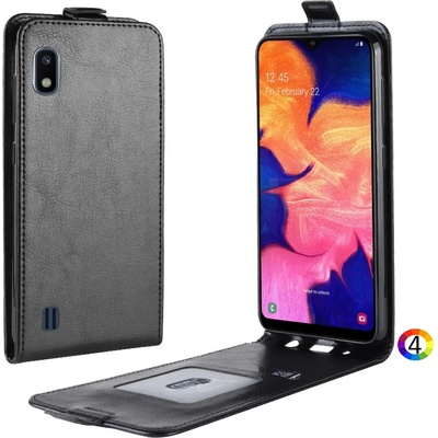 Samsung Galaxy A10 Flip3 Кожен Калъф и Скрийн Протектор