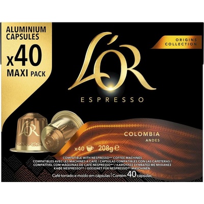 LOR Colombia kávové kapsuly 40 ks
