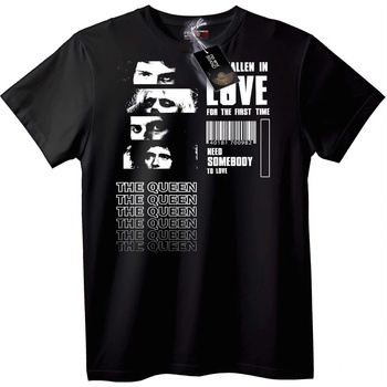 NOONEBRAND Тениска Queen Любов - 2XL, White