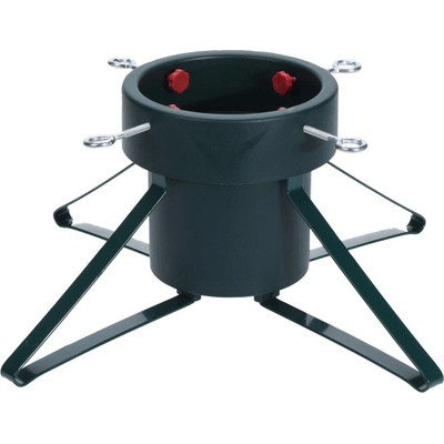 Stojan na vánoční stromeček Tetragon, zelená, 46x46x19cm