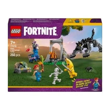 LEGO® Fortnite The camp of Schali and the spark plug artist