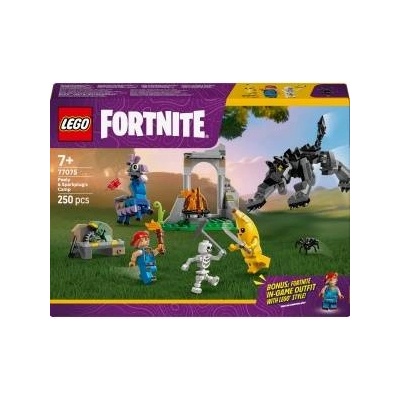 LEGO® Fortnite The camp of Schali and the spark plug artist