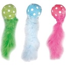 Karlie-Flamingo Hračka pro kočky - Míček s ocáskem ? 4 x 14 cm