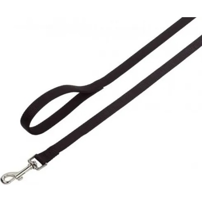 Nobby Повод за куче Classic дължина 120 см дебелина 25 мм черен 73163-05
