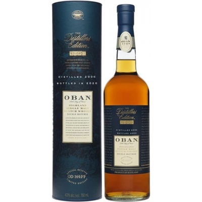 Oban 2003 - 2017 43% 0,7 l (tuba)