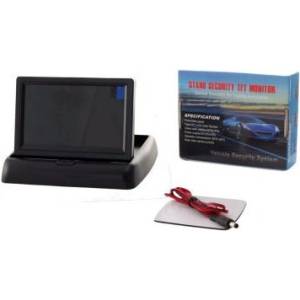  Цветен lcd дисплей 4, 5" за камера за задно виждане - с функция прибиране