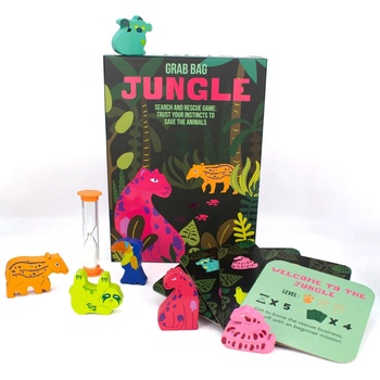 Gibsons Games Настолна игра Grab Bag: Jungle - Семейна (G9037)