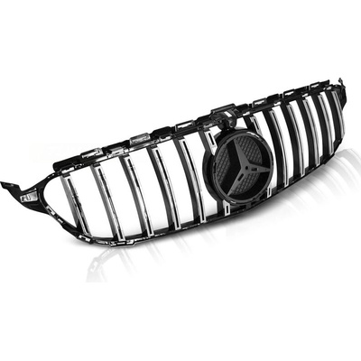 Predná maska Mercedes W205 14-18 GT Glossy Black Chrome
