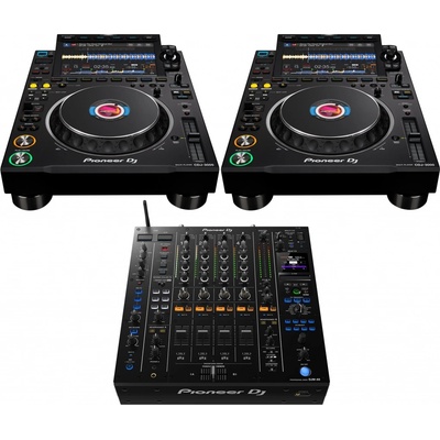Pioneer DJ 2x CDJ-3000 + 1x DJM-A9 – Zboží Živě