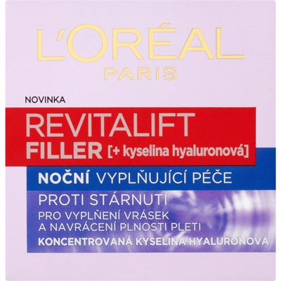 L'Oréal Paris Revitalift Filler noční krém, 50 ml