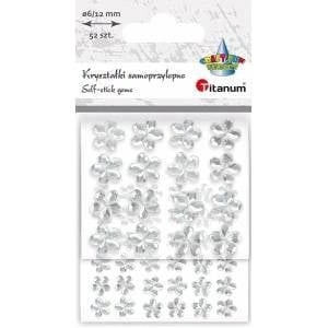 TITANUM Self-adhesive crystals Flowers