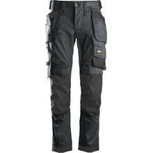 Snickers Workwear Pracovné nohavice AllroundWork Stretch s PK sivé