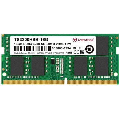 Transcend DDR4 16GB 3200MHz CL22 TS3200HSB-16G