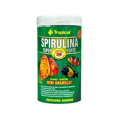 Tropical Супер Спирулина Форте Мини Гранули 250 мл