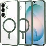 Techsuit Калъф за Samsung Galaxy S26 Plus - Luxury Crystal MagSafe - Techsuit - Зелен (KF2360180)