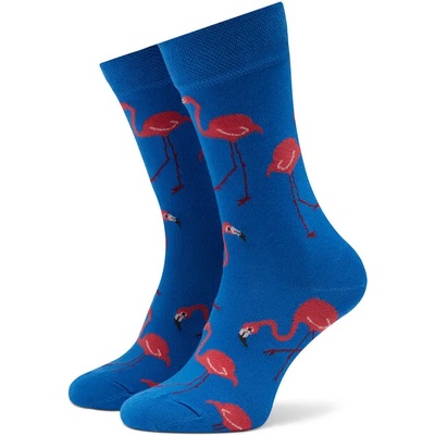 Funny Socks Дълги чорапи unisex Funny Socks Flamingos SM1/02 Син (Flamingos SM1/02)