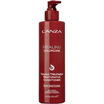 LANZA Color care trauma treatment restorative conditioner lanza Балсам-терапия за боядисана и увредена коса 200 мл