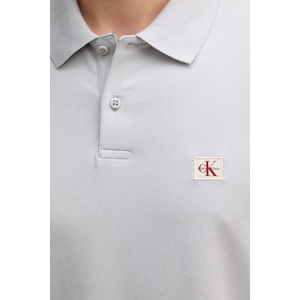Calvin Klein Jeans тениска с яка мъжки с памук (LV04RG217G)