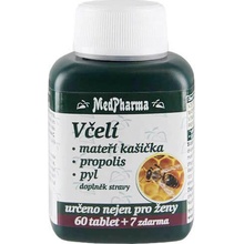 MedPharma včelia mat. kašička + propolis + peľ 60+7 tabliet