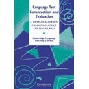 Language Test Construction and Evaluation PB