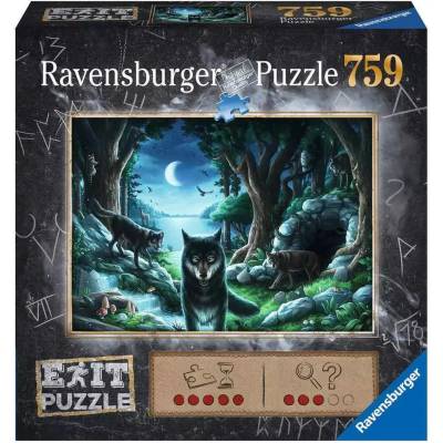 Ravensburger - Puzzle Puzzle EXIT: The Wolf - 750 piese