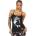 KILLSTAR дамски потник (пижама) KILLSTAR - Cat Spat - черно- KSRA005724