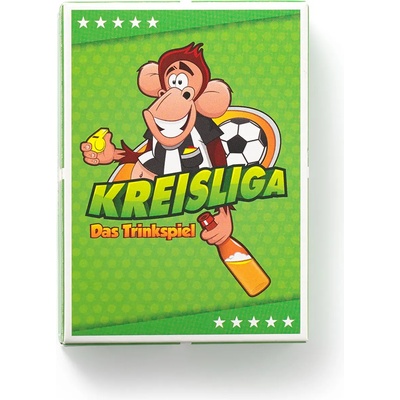 Spielehelden Областна лига Алкохолна игра Футбол 55 карти за игра джобен формат (QGTTKV2QSJ) (QGTTKV2QSJ)