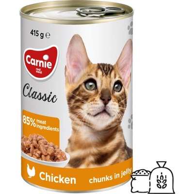 Carnie classic Kuracie kúsočky v želé 415 g