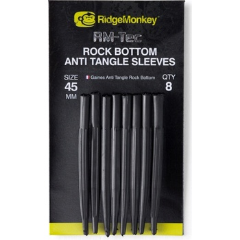 RidgeMonkey Převlek Rock Bottom Anti Tangle Sleeves Short 25mm 10ks