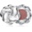 Muzigae Mansion One & Only Shadow Hybrid сенки за очи с блясък цвят Garnet 2 гр