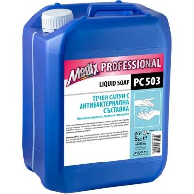 Medix Professional Течен сапун, с антибактериална съставка, PC 503, 5 L