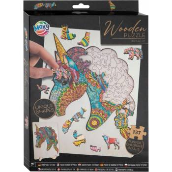 Image 1 of Grafix Дървен пъзел Grafix от 137 части - Еднорог (400086 x 1)