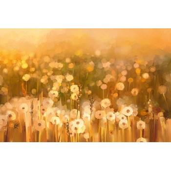 DIMEX ART s. r. o Флизелинов фототапет картина - винтидж глухарче 375 x 250 см