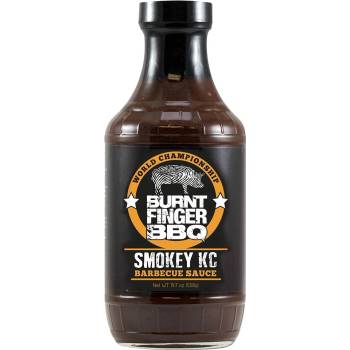 Burnt Finger BBQ grilovací omáčka Smokey KC sauce 558 g