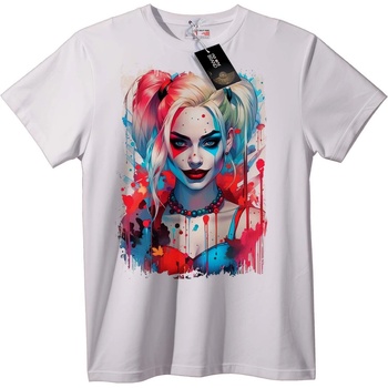 NOONEBRAND Тениска Harley Quinn - 2XL, White