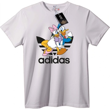 NOONEBRAND Тениска Доналд и Дейзи Дък - S, Black