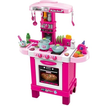 Baby Mix Детска кухня Baby Mix малък готвач розова (46432)