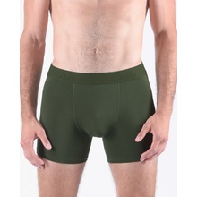 EcoBamboo bambusové boxerky s delší nohavičkou a širokou gumou